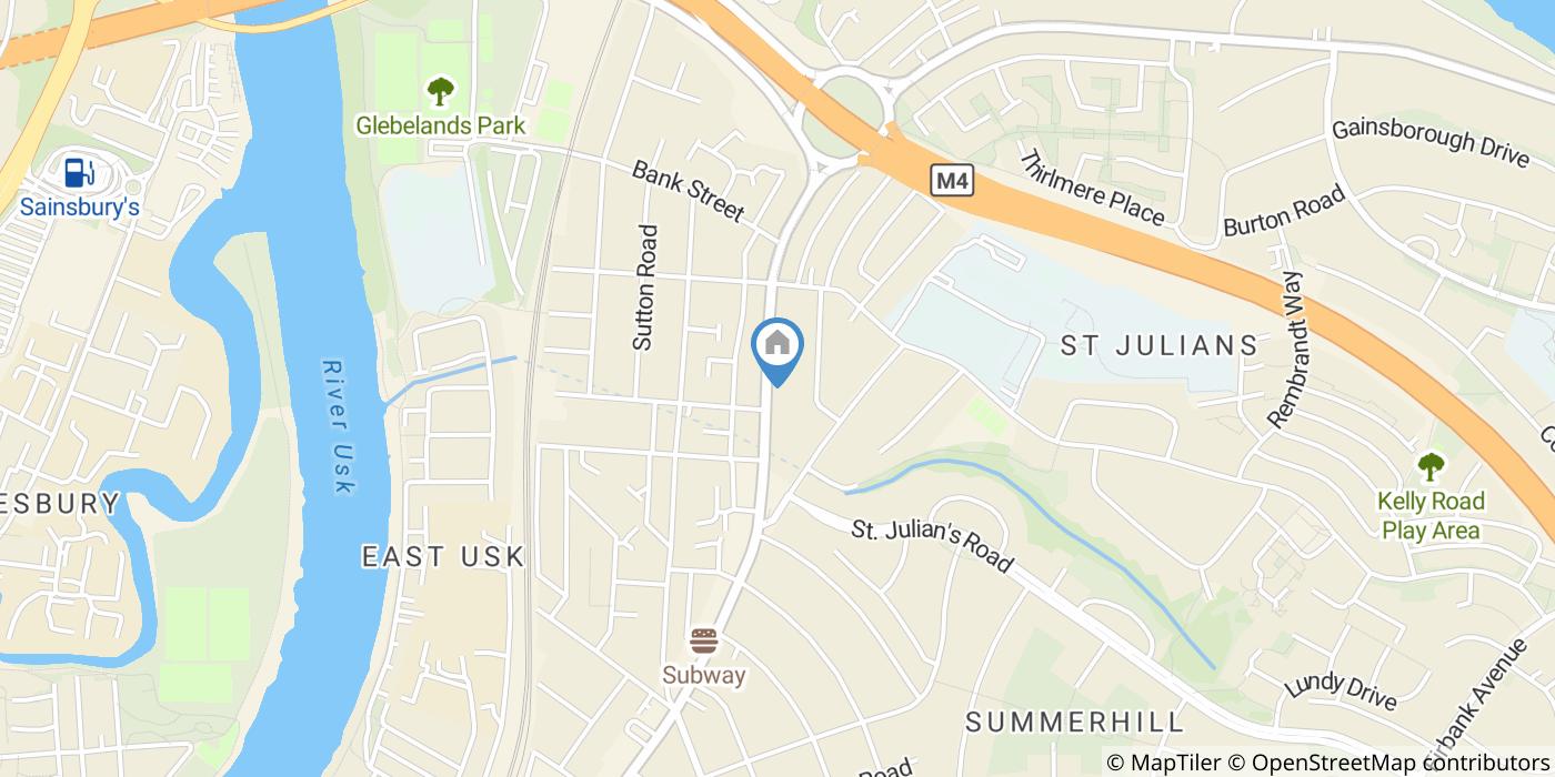 4 Bed Terraced House, Caerleon Road, NP19