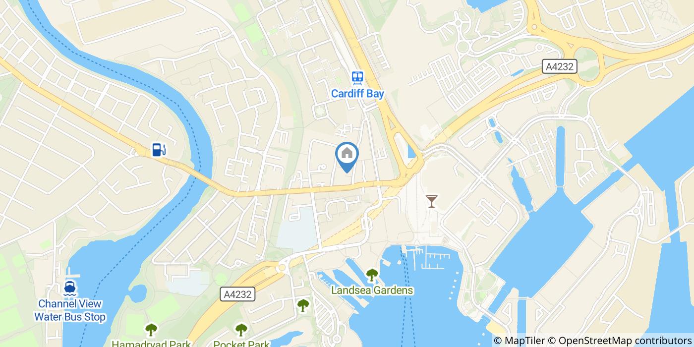 1 Bed Flat, West Bute Street, CF10