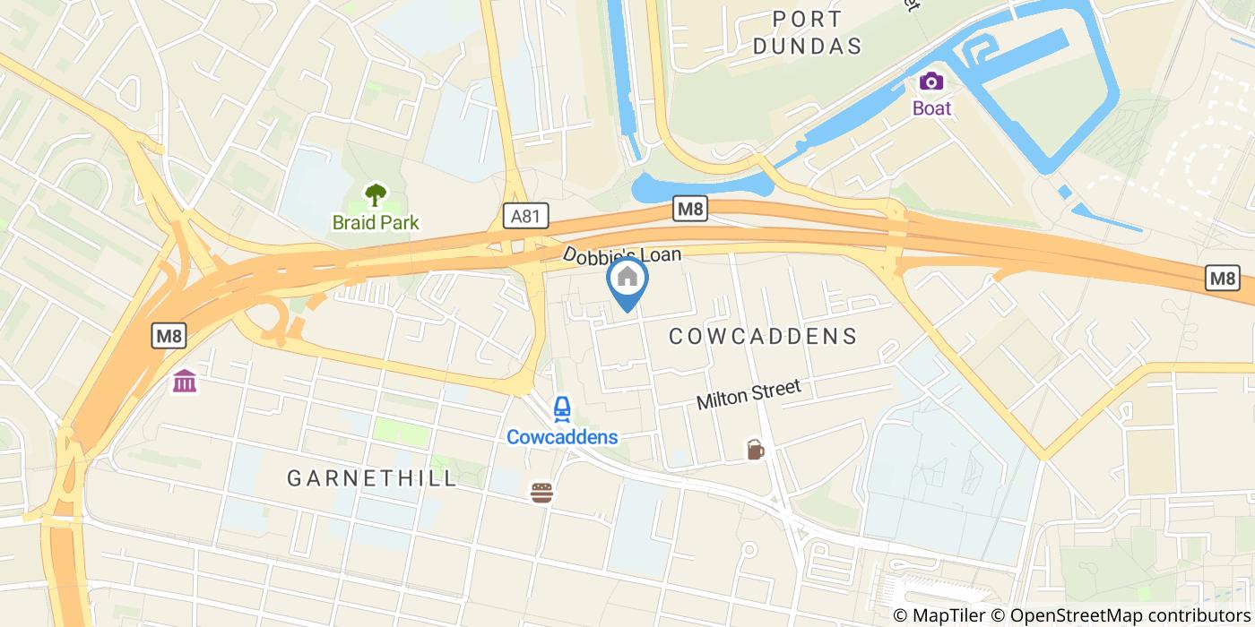 2 Bed Flat, Dundasvale Court, G4