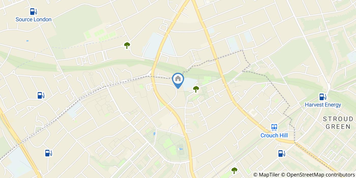 Room in a Shared House, Hornsey Rise Gardens, N19