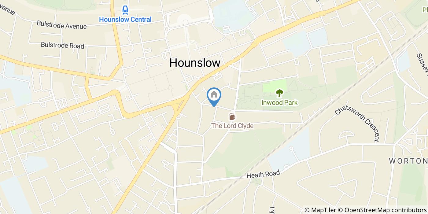 4 Bed Terraced House, Chapel Road, TW3