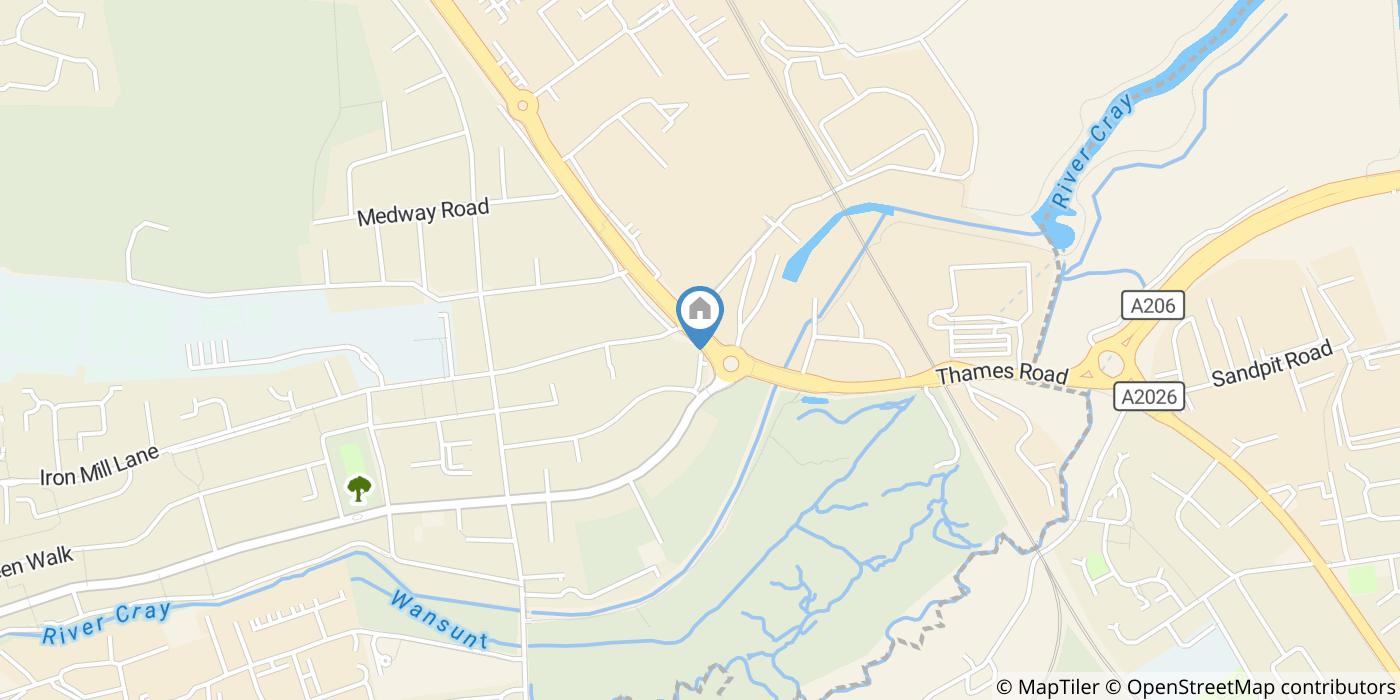 2 Bed Terraced House, Iron Mill Lane, DA1