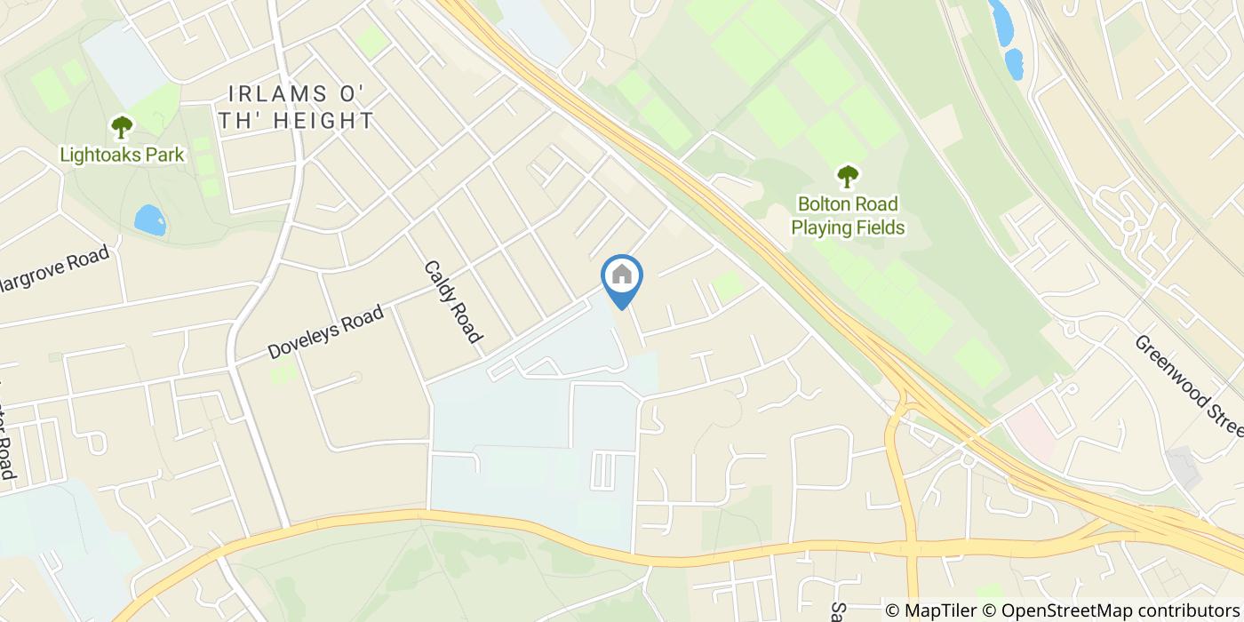 1 Bed Flat, Carlton Road, M6
