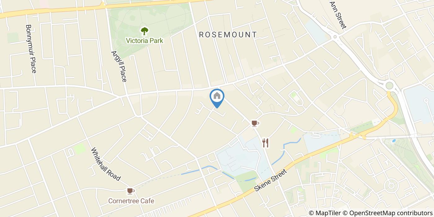 1 Bed Flat, Belgrave Terrace, AB25