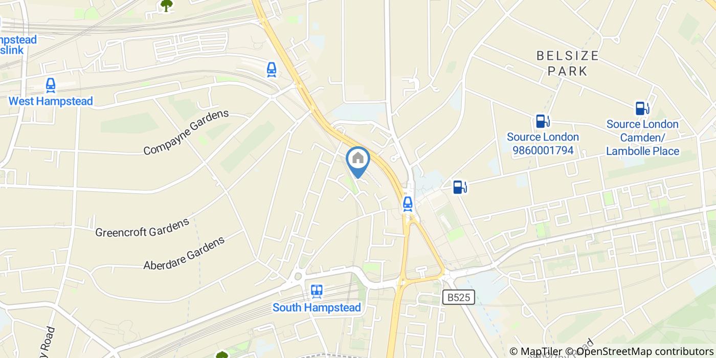 3 Bed Flat, Campden House, NW6