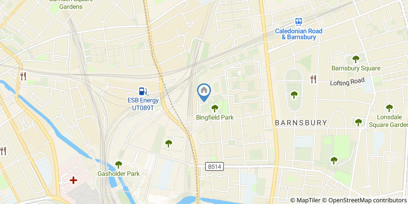 Studio Flat, Rufford Street, N1