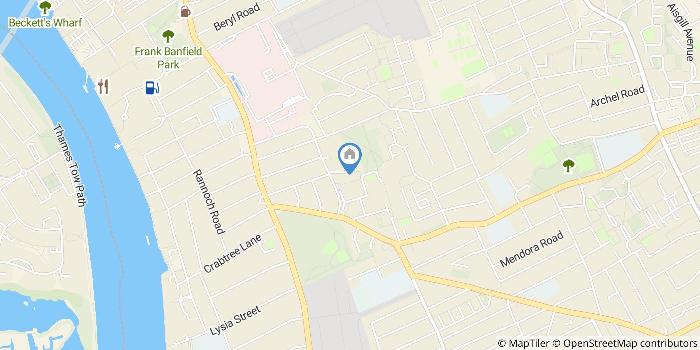 Room in a Shared House, Adeney Close, W6