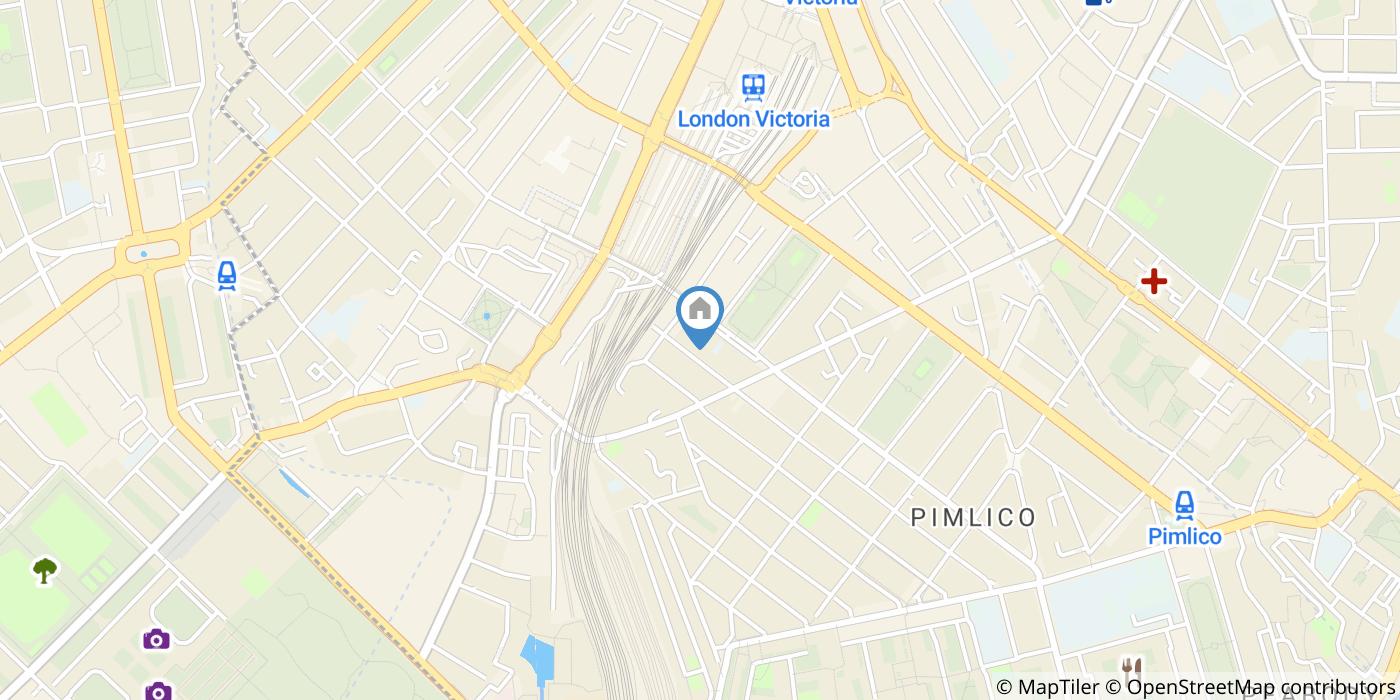 Studio Flat, Cambridge St, SW1V