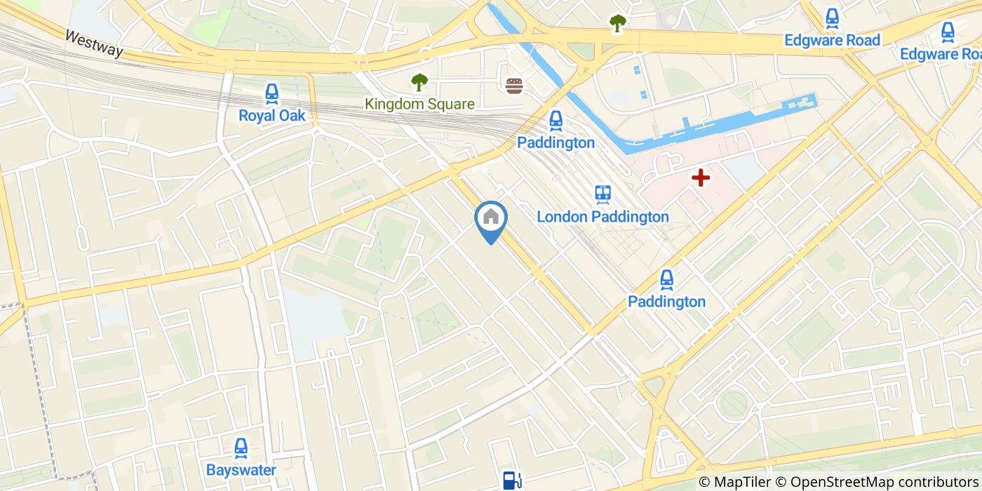 Studio Flat, Paddington, W2