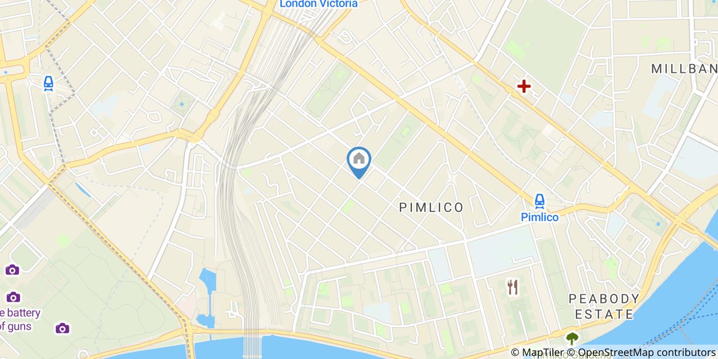 1 Bed Flat, Cambridge Street, SW1V