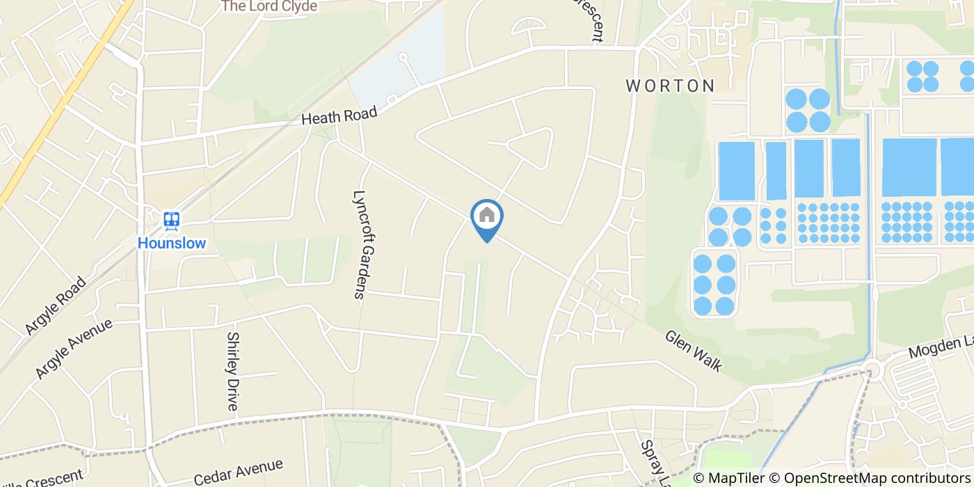 Room in a Shared House, Central Avenue Hounslow, TW3