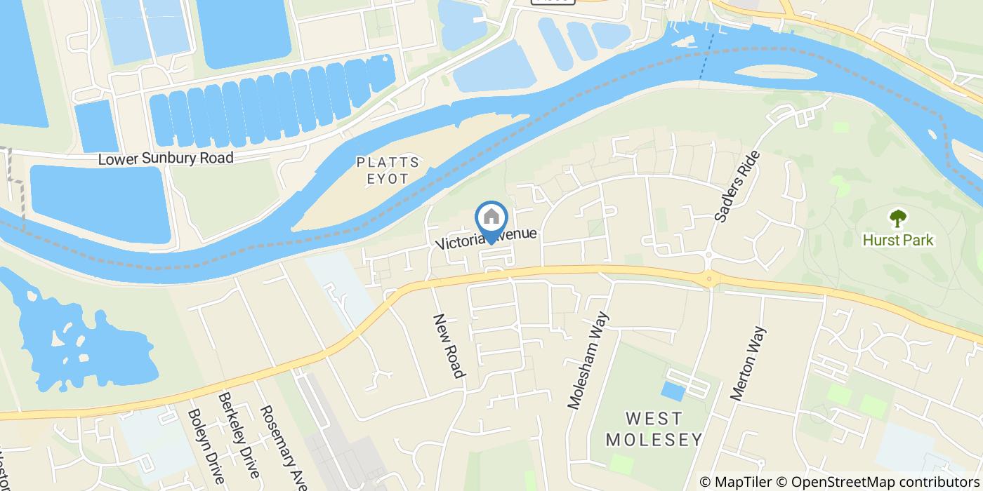 Room in a Shared Flat, Aits View, KT8