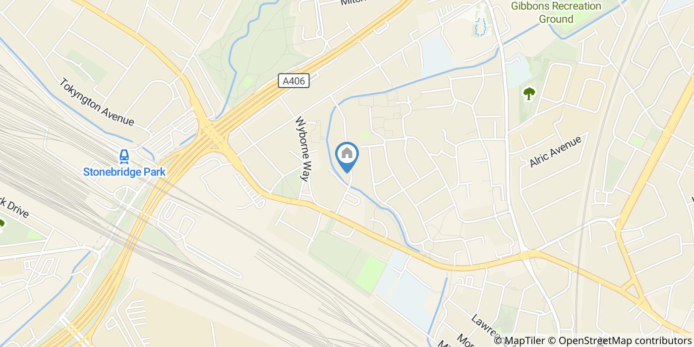 Studio Flat, Twybridge Way, NW10