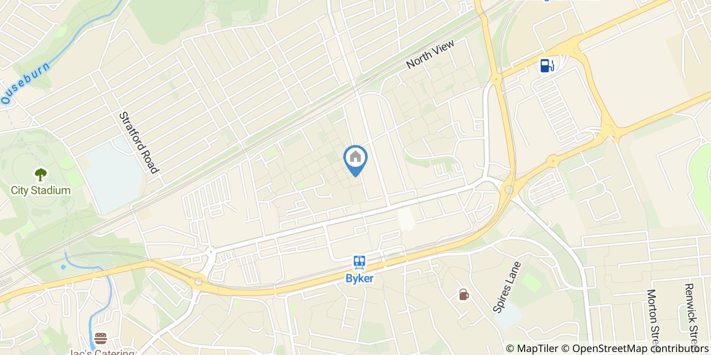 4 Bed Terraced House, Addison Close, NE6