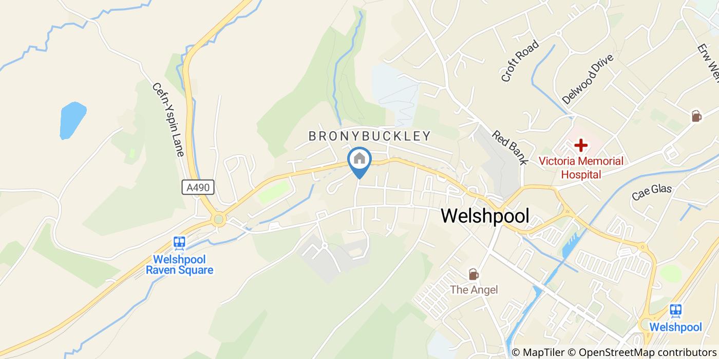 1 Bed Flat, Brook Street, SY21