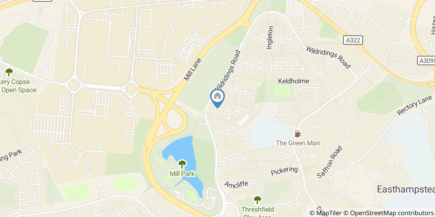 Bracknell - Studio Flat, Deepdale, RG12 - To Rent Now for £1,050.00 p/m