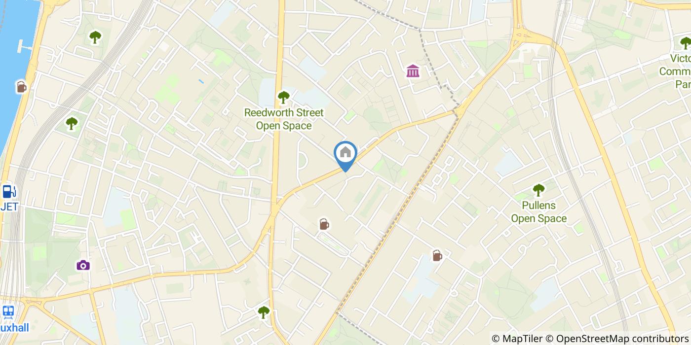 3 Bed Terraced House, Kennington Lane, SE11