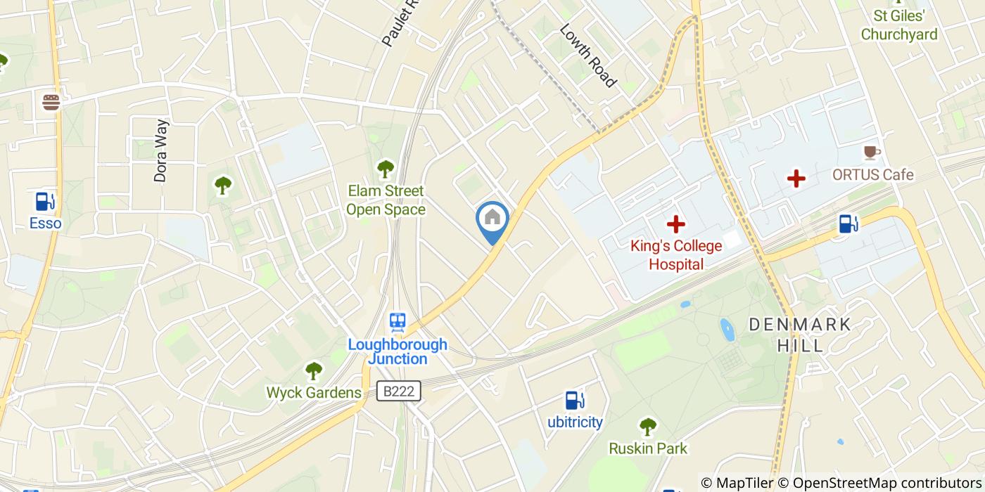 1 Bed Flat, Coldharbour Lane, SE5