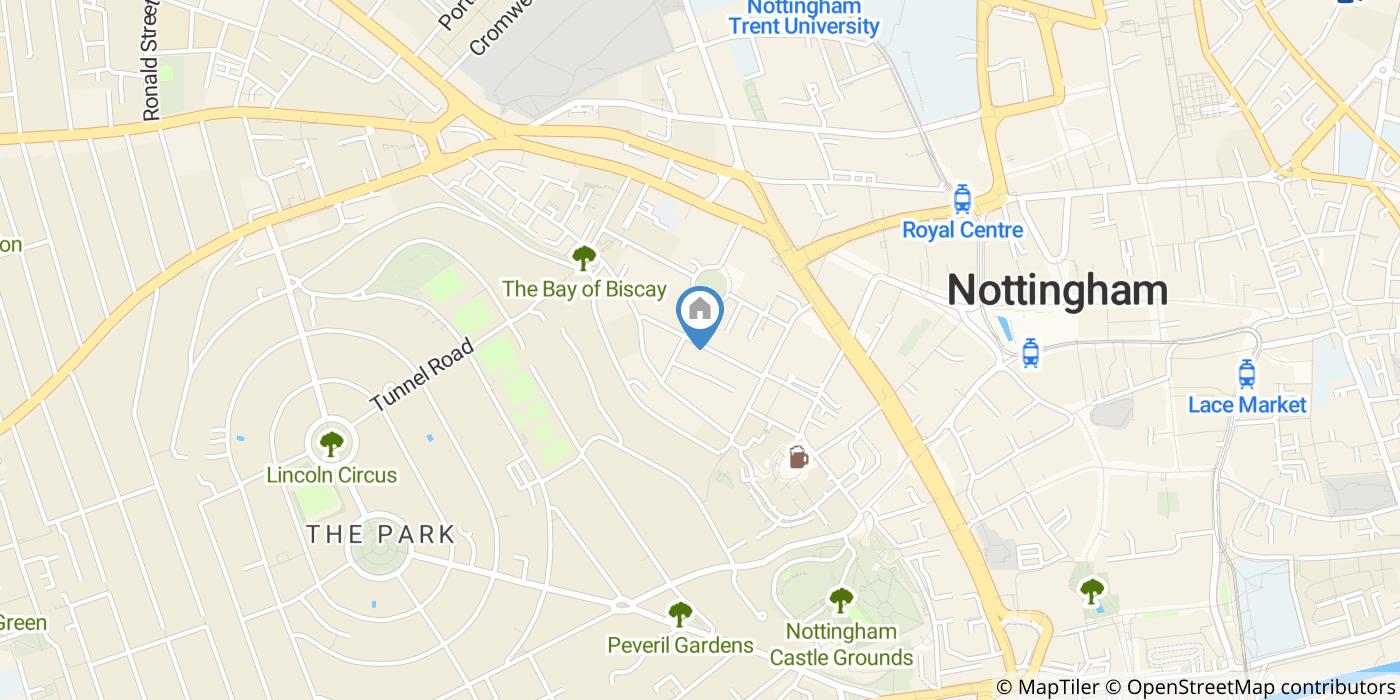 1 Bed Flat, Regent Street, NG1