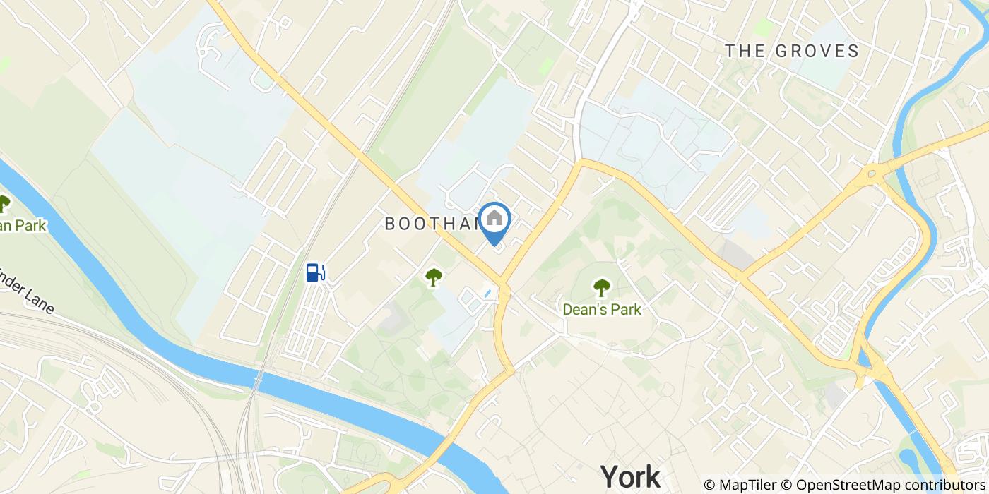 1 Bed Flat, Bootham Row, YO30