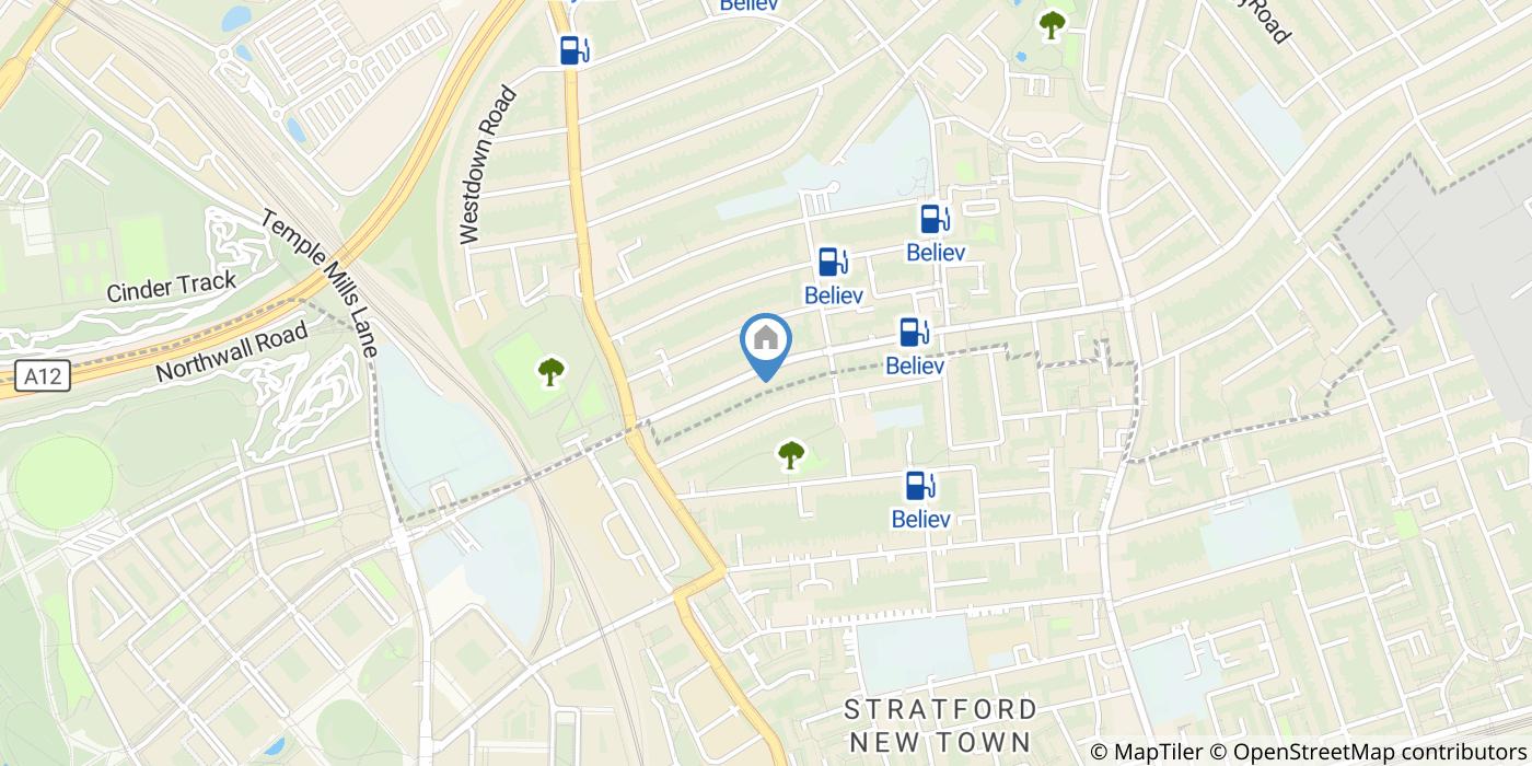 Studio Flat, Crownfield Road, E15