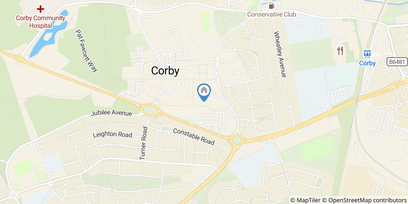 2 Bed Flat, Queens Square, NN17