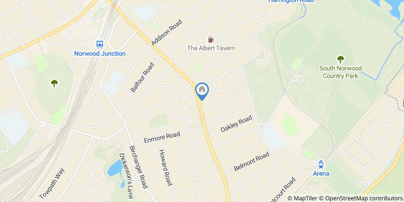 Room in a Shared Flat, Portland Road, SE25