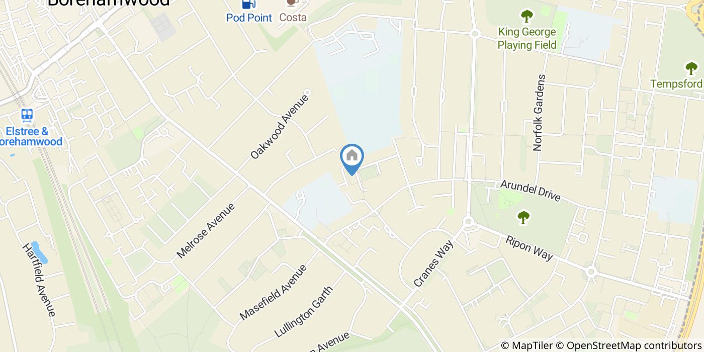 Room in a Shared House, Lemsford Court, WD6