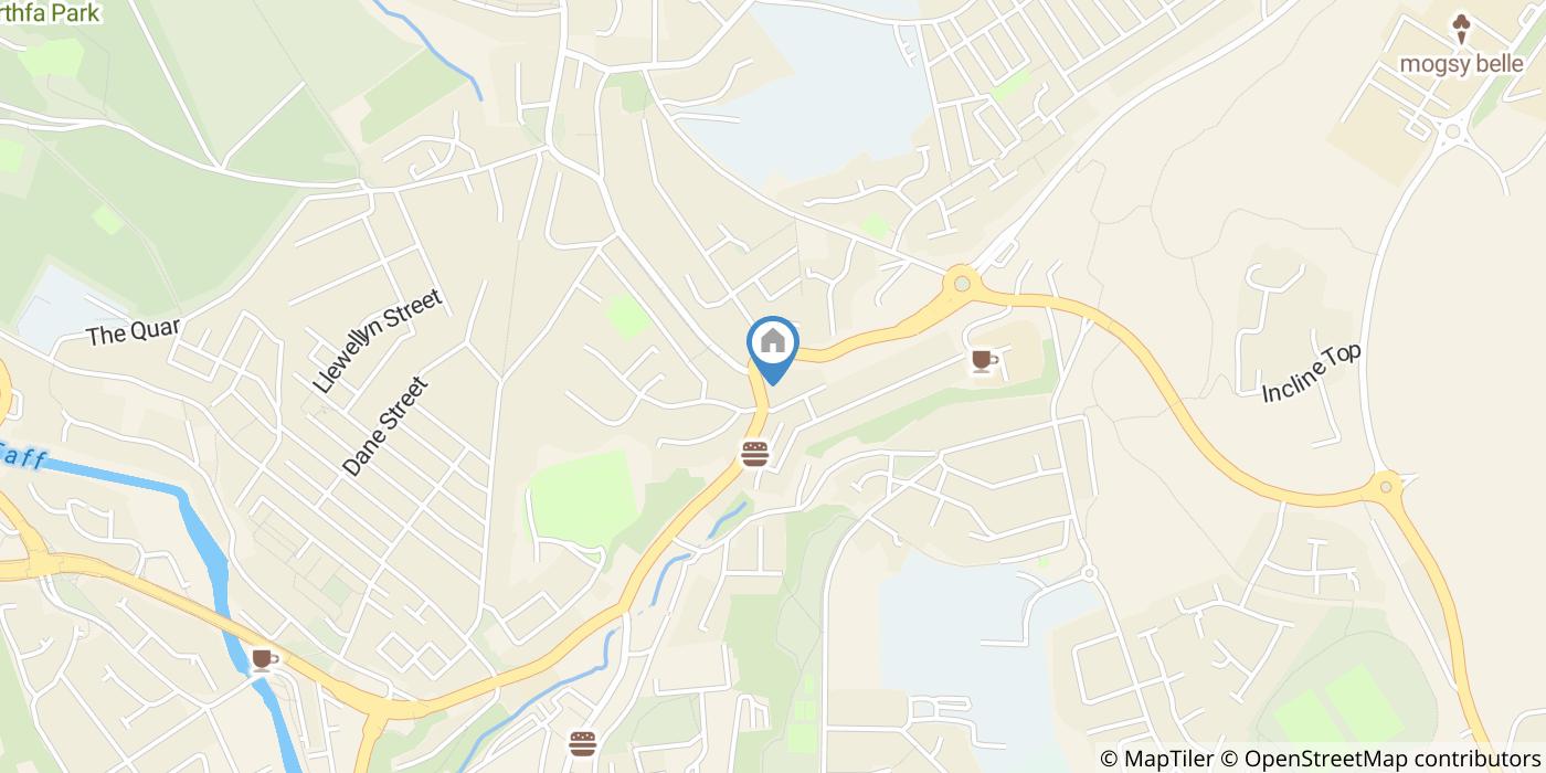 2 Bed Flat, Garth Villas, CF47