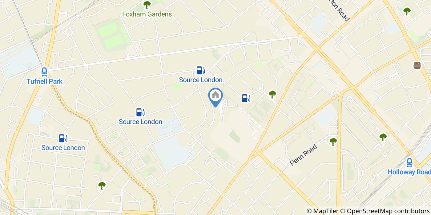 4 Bed Terraced House, Penderyn Way, N7