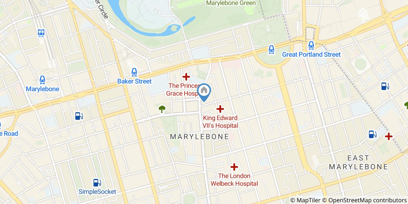 1 Bed Flat, Basildon Court, W1G