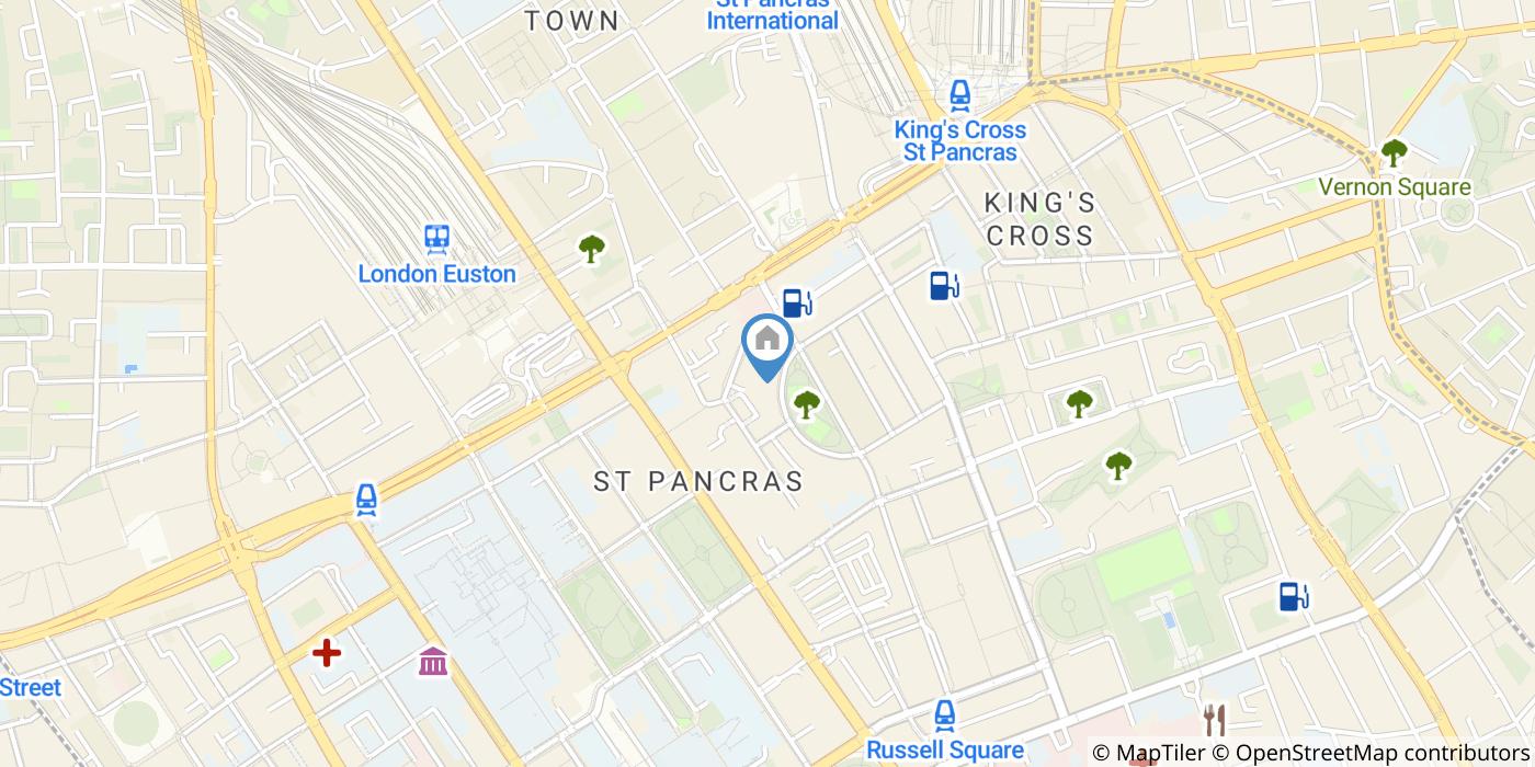 Studio Flat, Bloomsbury, WC1H