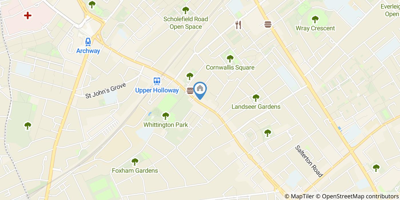 1 Bed Flat, Holloway Road, N19