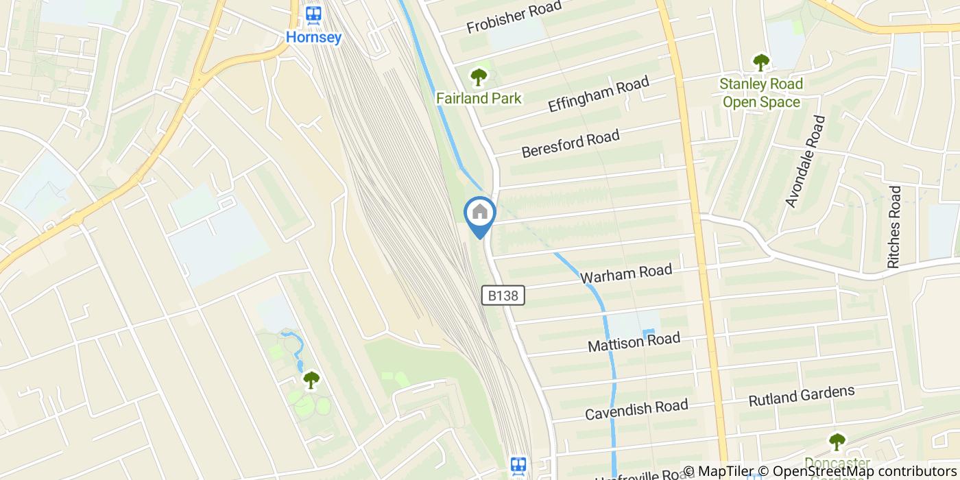 1 Bed Flat, Wightman Road, N8