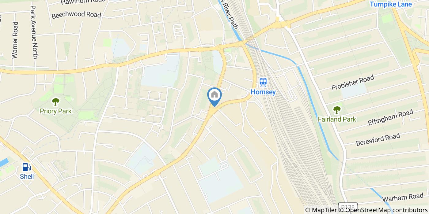 2 Bed Flat, Tottenham Lane, N8