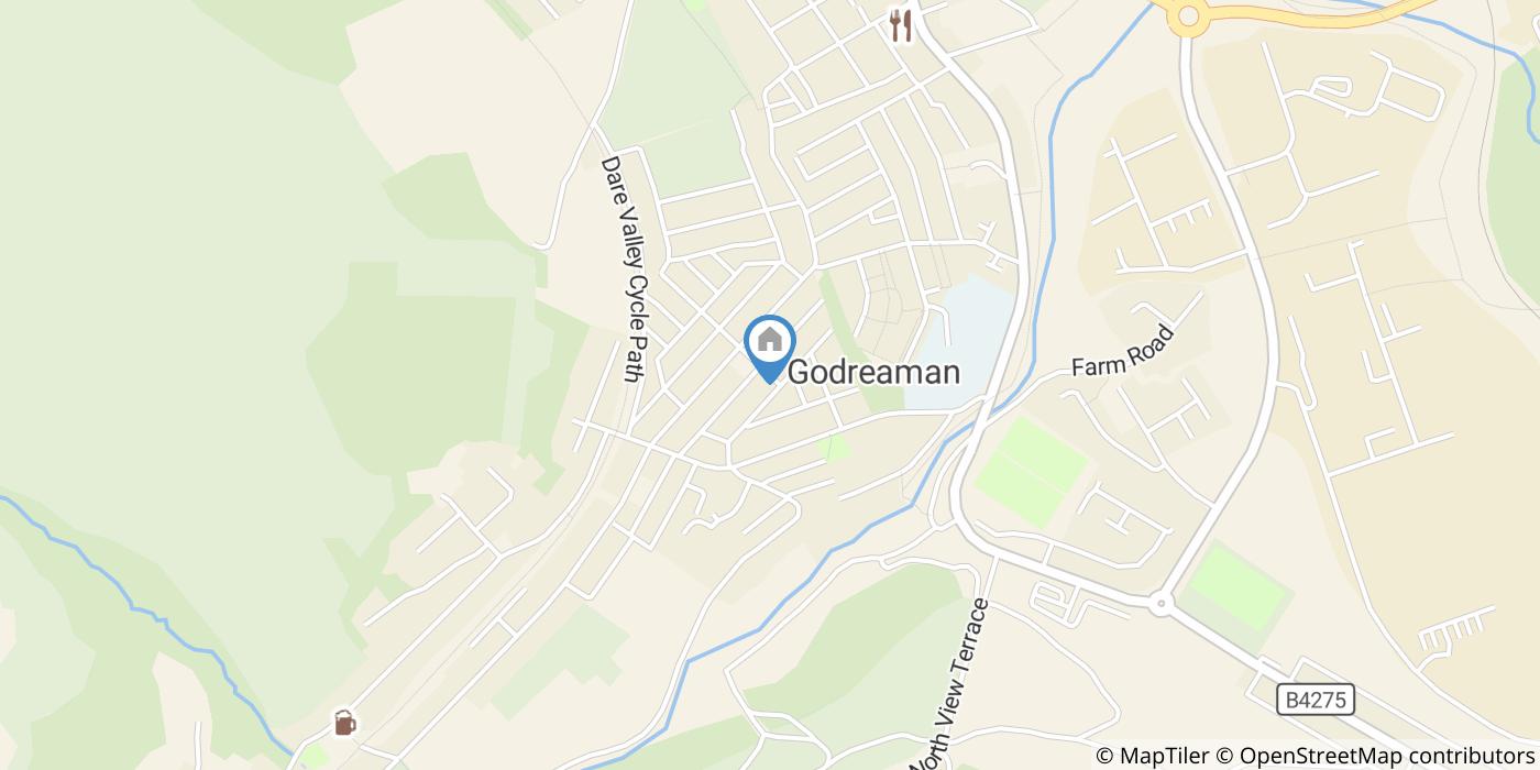 2 Bed Terraced House, Abadare, CF44