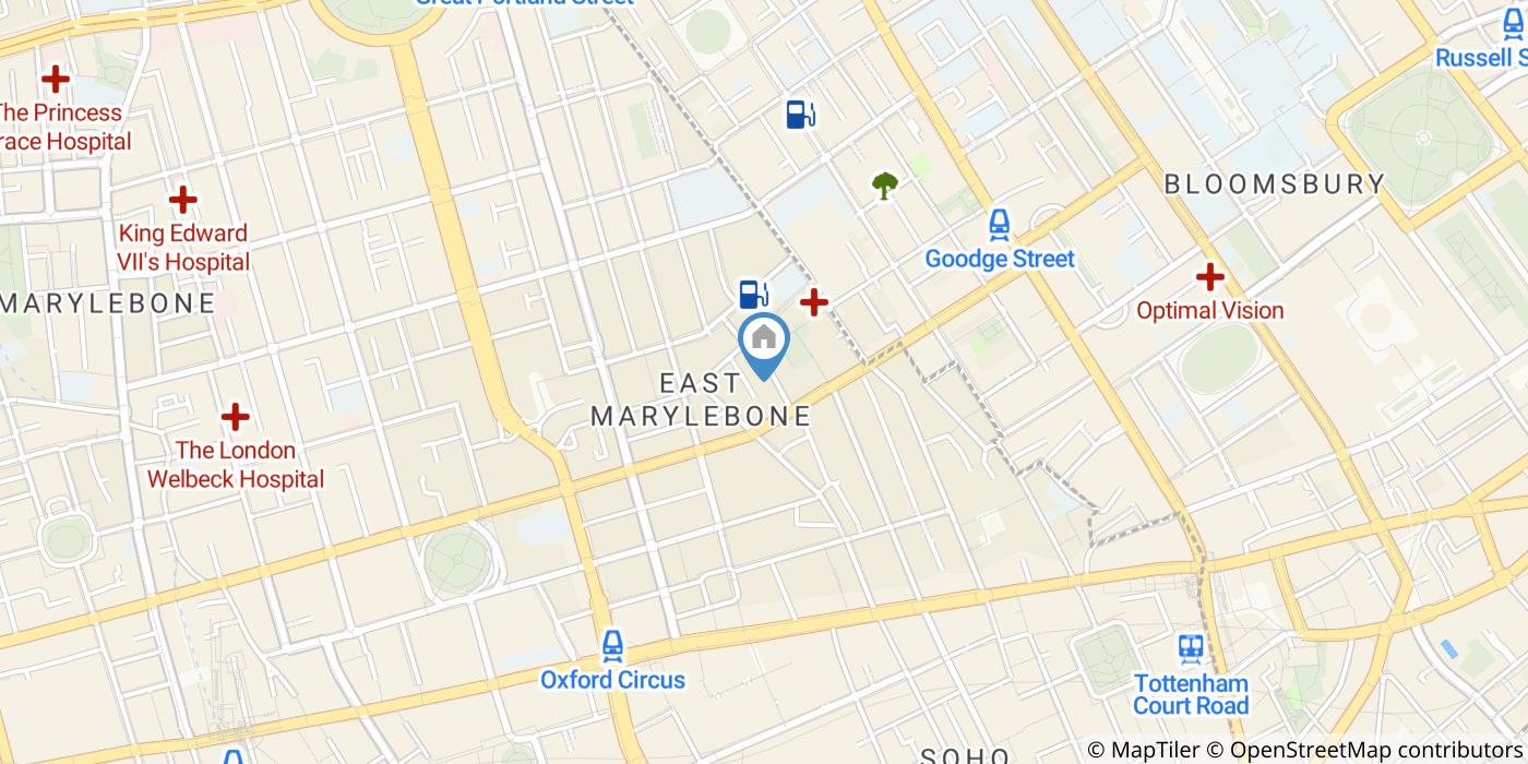 3 Bed Flat, Nassau Street, W1W