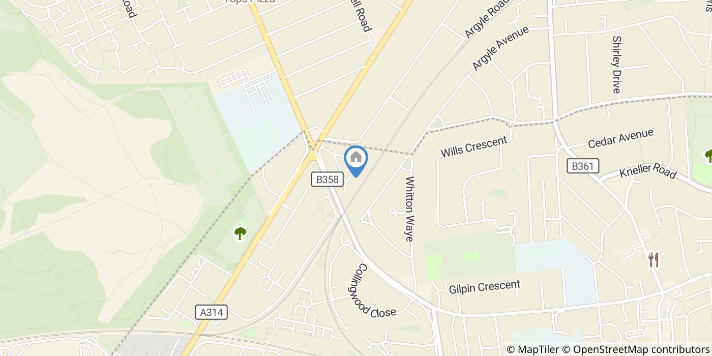 Room in a Shared Flat, Nelson Gardens, TW3