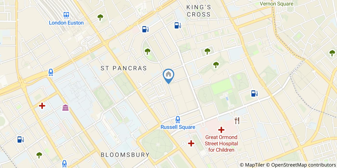 1 Bed Flat, Marchmont Street, WC1N