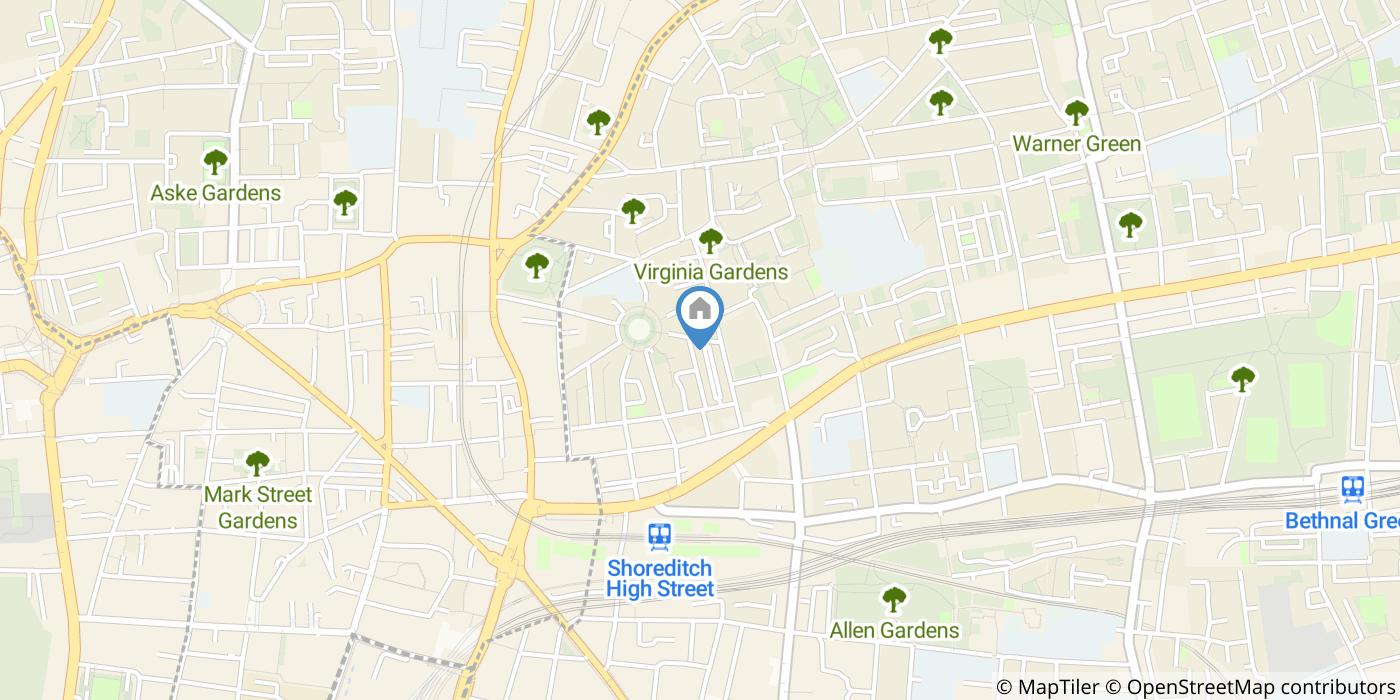 2 Bed Flat, Walton House, E2
