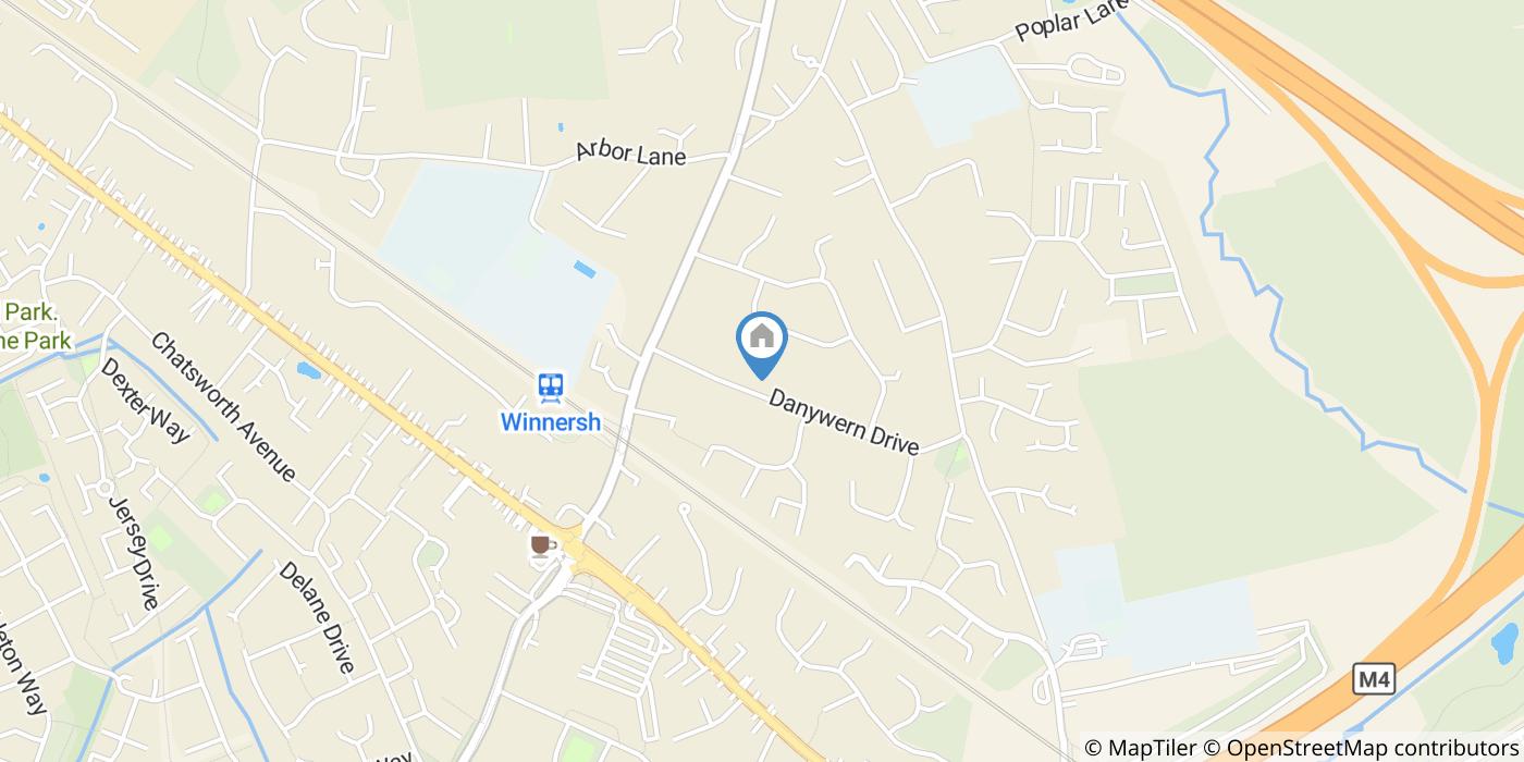 1 Bed Detached House, Danywern Drive, RG41