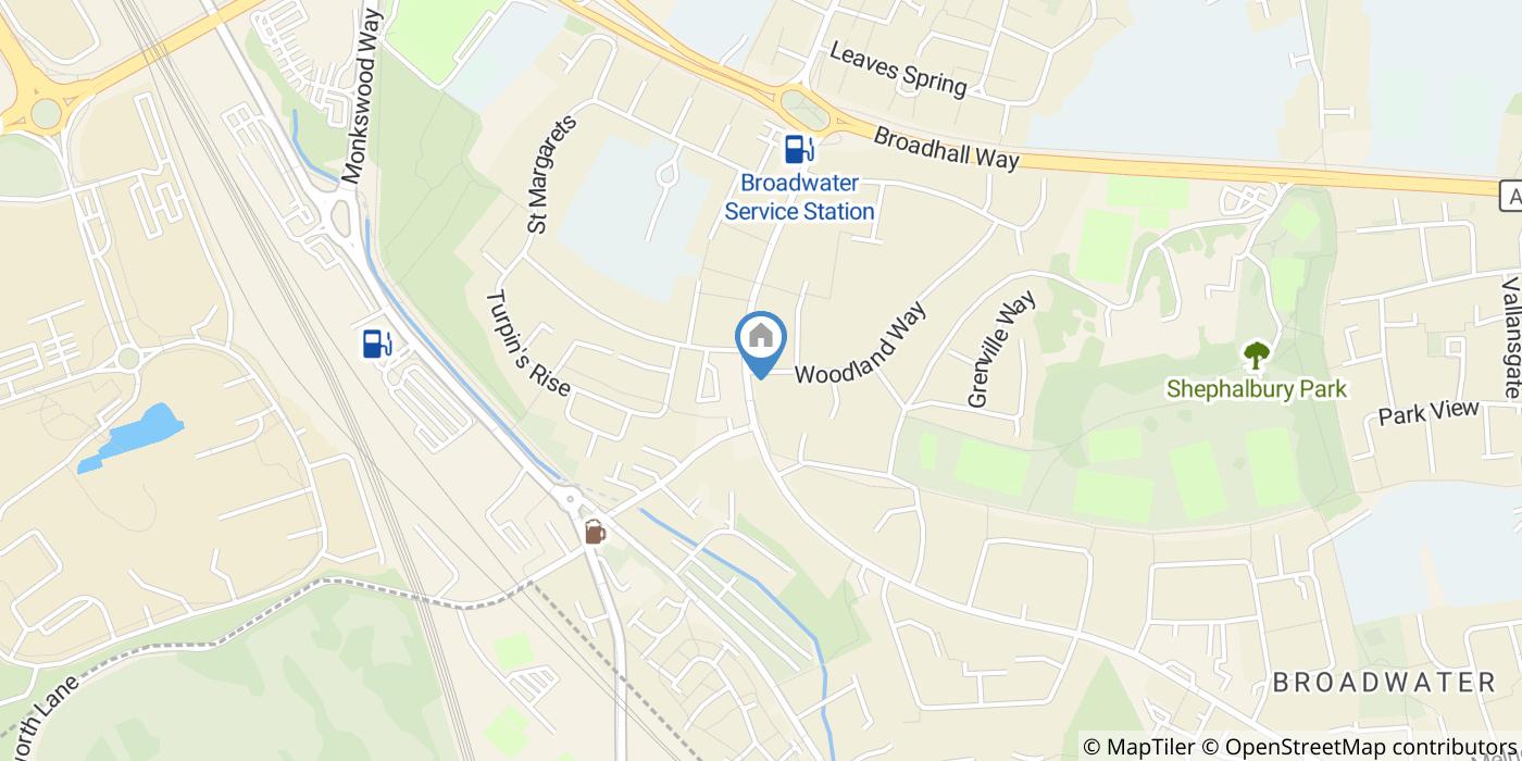 2 Bed Maisonette, Broadwater Crescent, SG2