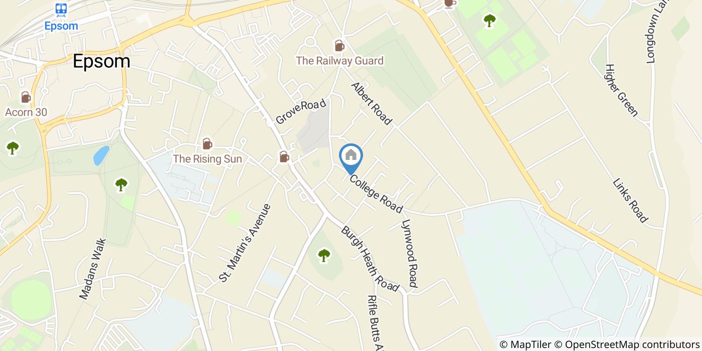 2 Bed Maisonette, College Road, KT17