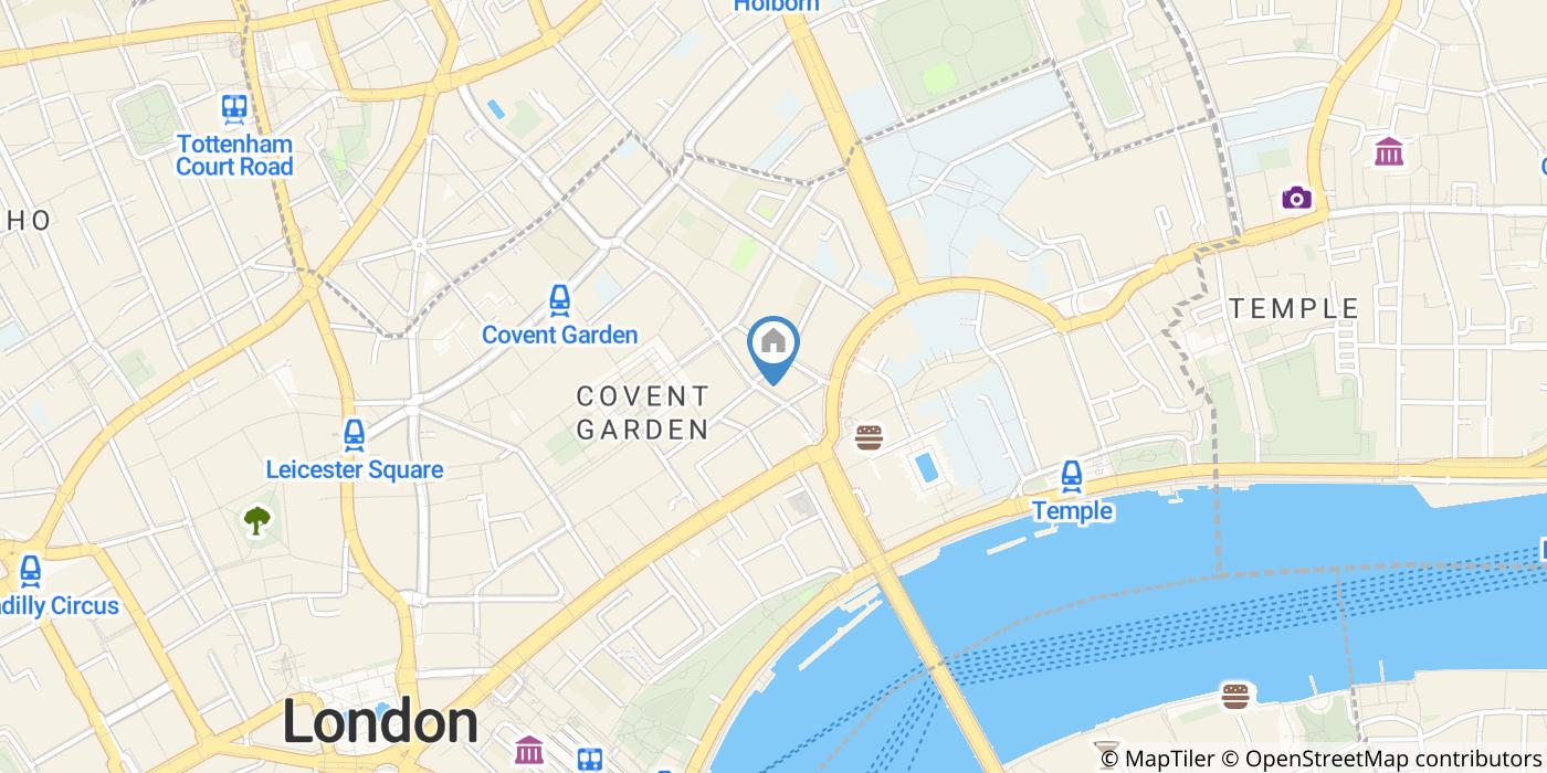 1 Bed Flat, Wellington Street, WC2E