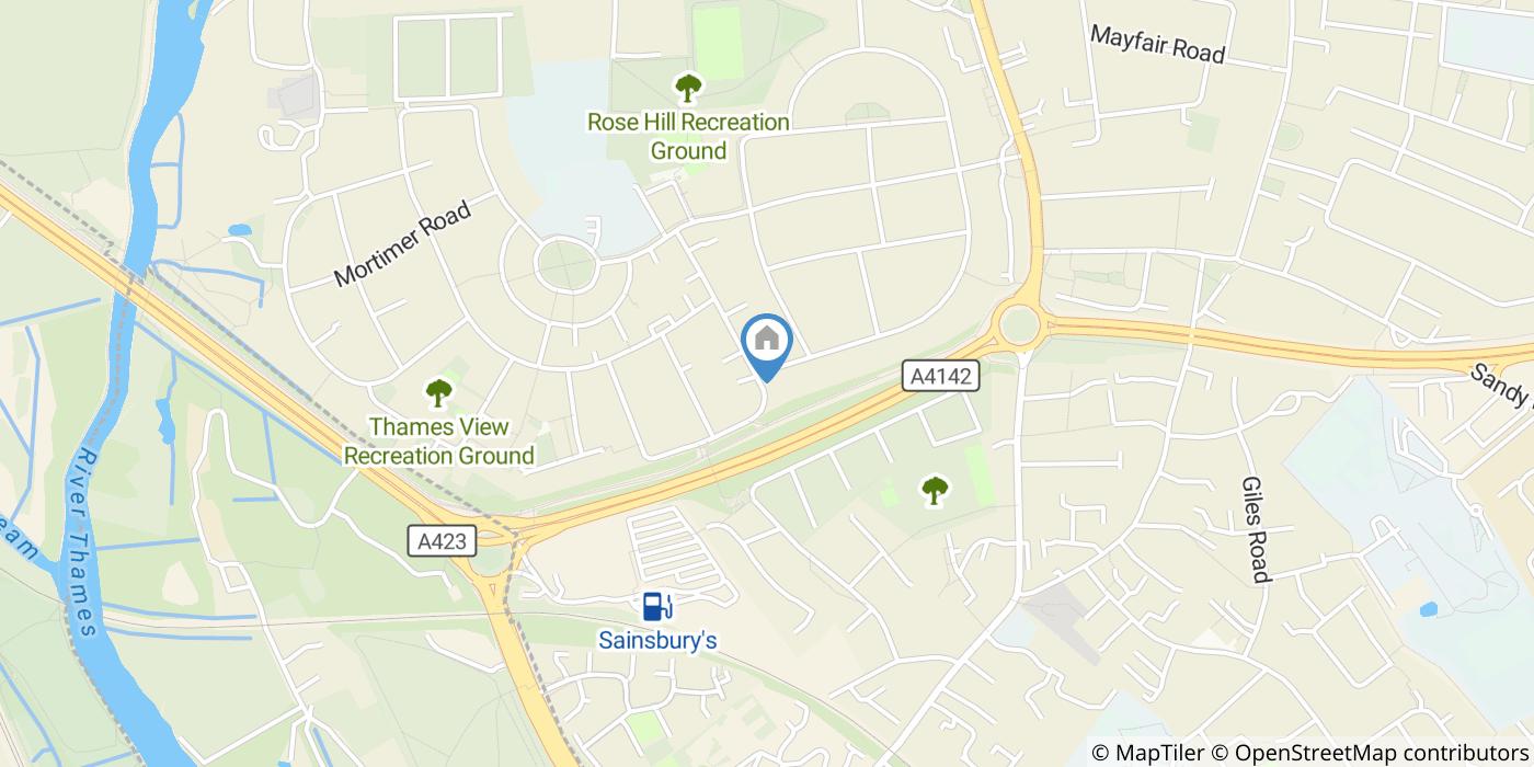 2 Bed Flat, Cottesmore Road, OX4