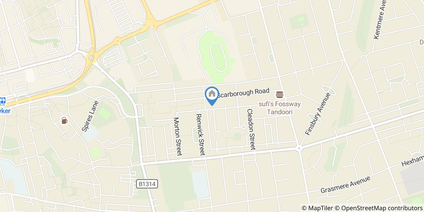 2 Bed Flat, Benson Road, NE6