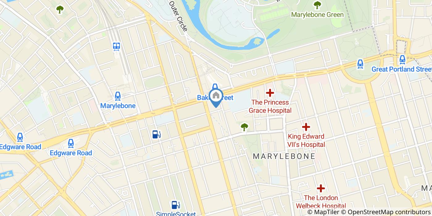 2 Bed Flat, Portman Mansions, W1U