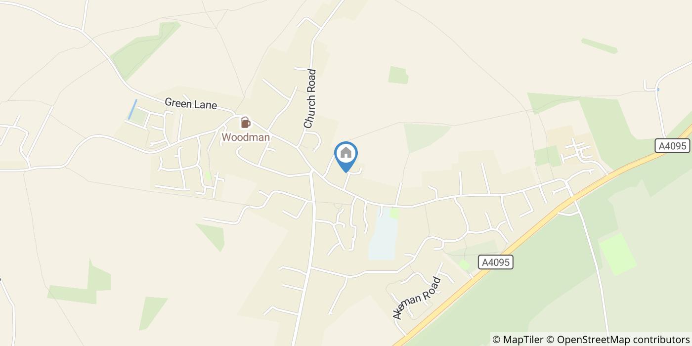 3 Bed Semi-Detached House, Evenlode Close, OX29