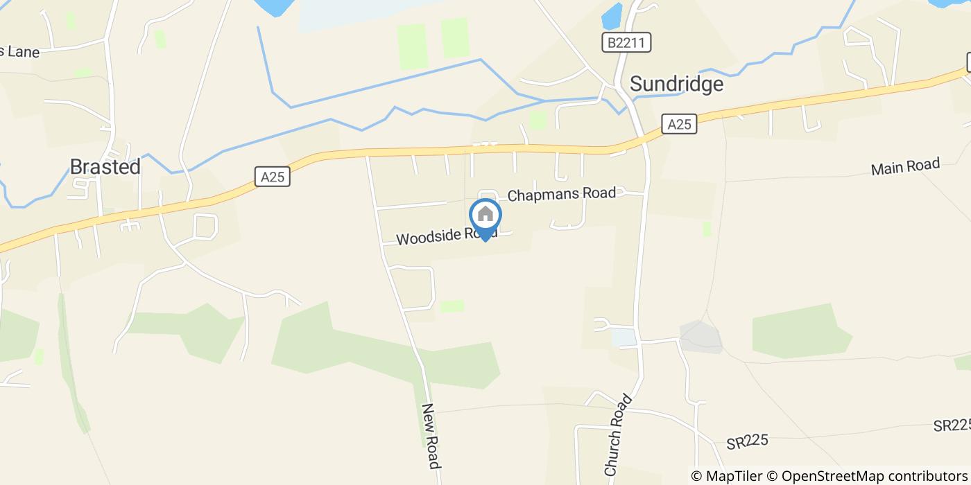 4 Bed Semi-Detached House, Woodside Road, TN14