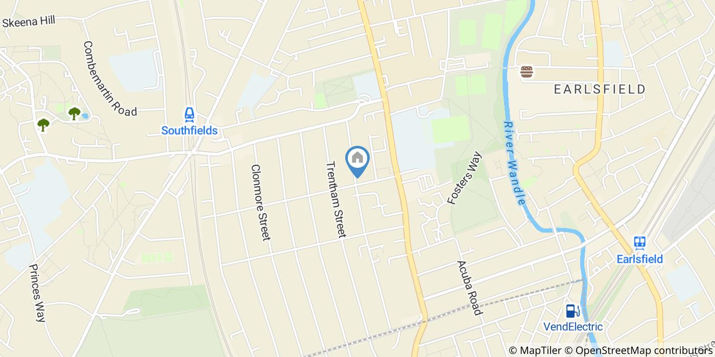 1 Bed Flat, Brookwood Road, SW18